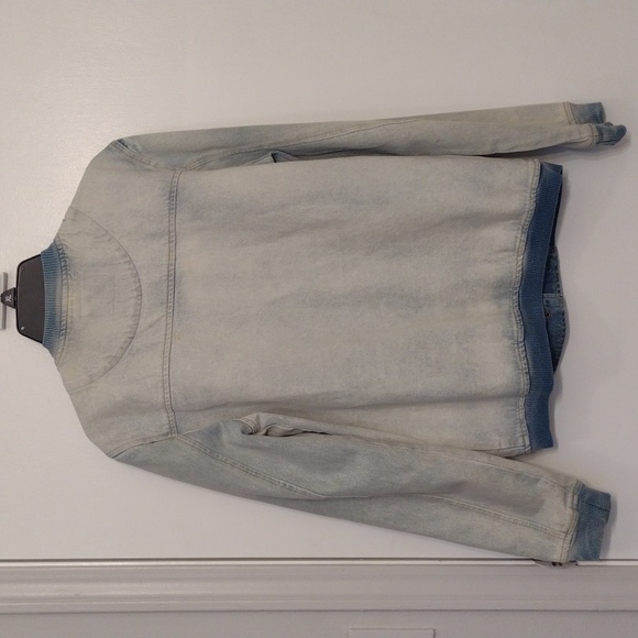 Forever 21 Oversized Denim Trucker Jacket size XS - Picture 11 of 16